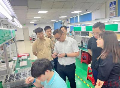 昌江區呂蒙街道一行赴廣東省開展招商推介活動